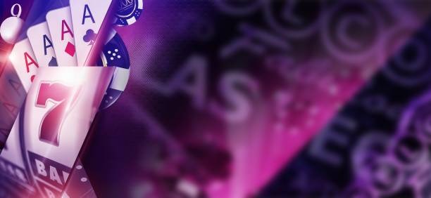 Slot reels and tournament leaderboard composite